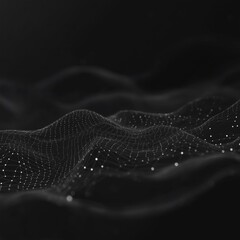Papel de parede futur&iacute;stico moderno preto 