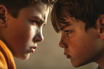 Generative AI Visual Depiction of Teenage School Bullying and Its Emotional Impact