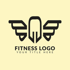 Fitness and Gym Logo Design Vector