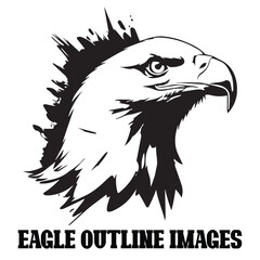 Eagle outline images