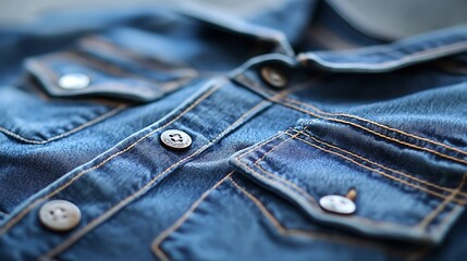 "Rugged Denim Shirt: A Timeless Classic with Bold, Weathered Charm for a Tough Yet Stylish Look"