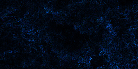 Abstract Dark Blue Smoke Texture with Electric Light Patterns, Futuristic Digital Background, Energy Flow, and Cloudy Nebula Effect for Technology and Sci-Fi Concepts