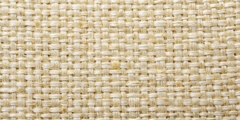 Rustic White Jute Hessian Canvas Background for Product Photography - Coarse Twill Texture