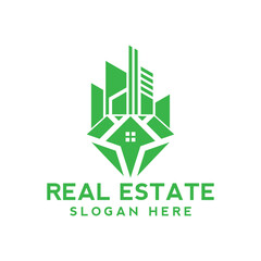 Modern real estate logo, building, roof, construction, real, estate, flat fully editable vector template, real estate corporate logo. Home logo vector template. Corporate real estate logo