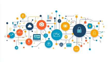 Innovative Technology and Digital Connectivity: A Modern Illustration of Network and Security Concepts