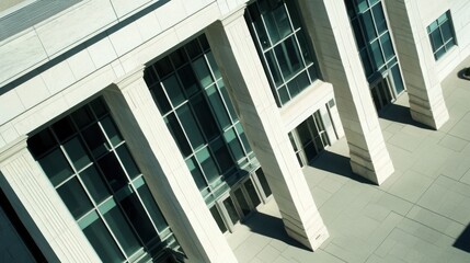 Historic Federal Reserve building exterior showcasing architectural grandeur and economic significance, embodying stability and financial stewardship in modern society.