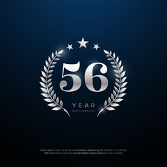 Obraz premium Anniversary celebration, year Anniversary celebration on lights background for celebration event, festive illustration.