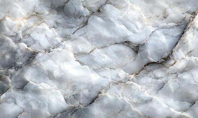 Fototapeta premium A close-up view of a polished marble surface showcasing its intricate patterns and textures.