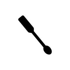 spatula glyph icon