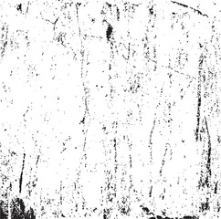Fototapeta premium Scratched Grunge Urban Background Texture Vector. Dust Overlay Distress Grainy Grungy Effect. Distressed Backdrop Vector Illustration. Isolated Black on White Background. EPS 10.