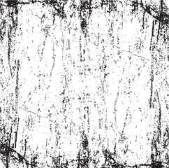 Scratched Grunge Urban Background Texture Vector. Dust Overlay Distress Grainy Grungy Effect. Distressed Backdrop Vector Illustration. Isolated Black on White Background. EPS 10.