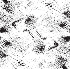 Vector brush sroke texture. Distressed uneven grunge background. Abstract distressed vector illustration. Overlay over any design to create interesting effect and depth. Black isolated on white. EPS10