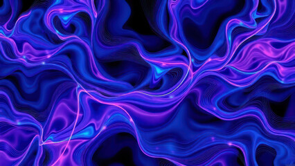 Obraz premium Colorful abstract smoke wallpaper illustration