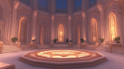 Grand Hall Interior Design Circular Palace Room