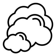 Vector Design Clouds Icon Style