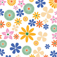 Colorful Floral Pattern Design