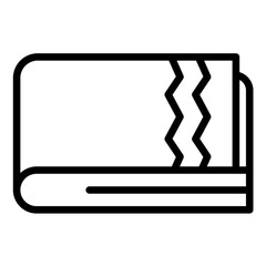 Vector Design Blanket Icon Style