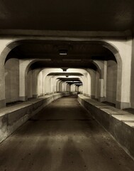 Undersea tunnel in Tongyeong, South Korea 
