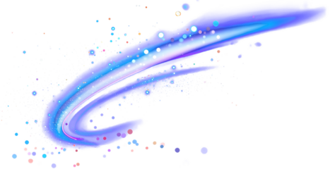 Blue purple cosmic wave stardust and light glitter, cosmic wave a touch of magic png clipart transparent