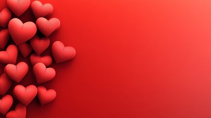 A paper heart rests on the table