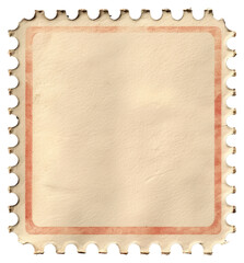 Fototapeta premium PNG Blank empty stamp postage paper postage stamp.