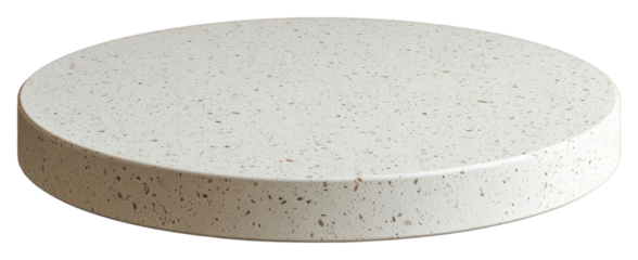 PNG Circle podium White terrazzo background product beige.