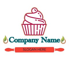 illustration of cupcakes