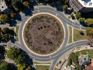Monument Avenue, Memorial Site, Richmond, Virginia, City Scape