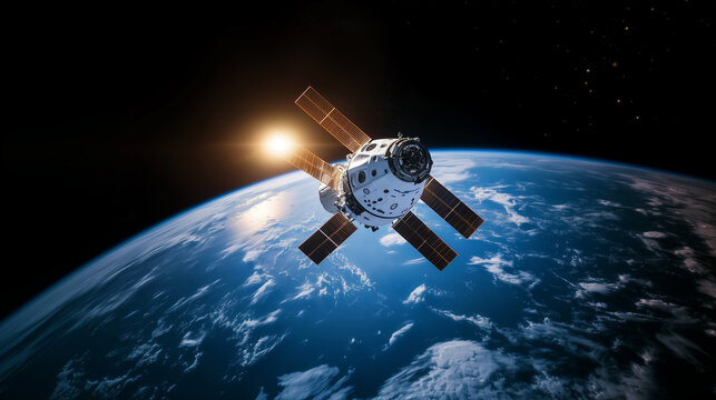 space with earth