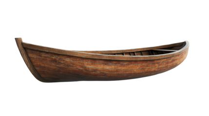 A Brown Watercraft with a Distinctive Appearance