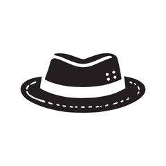 The Styles & modern ears hat vector Logo 