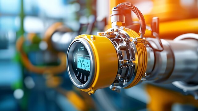 Smart IoT enabled Energy Meters Transmitting Real time Data for Efficient Grid Management and Sustainability  Advanced sensors and connectivity solutions optimizing energy use reducing waste