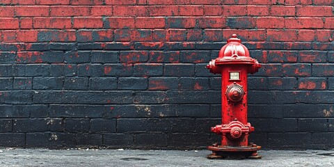A textured rustic brick wall providing warmth and character, perfect for use as a backdrop in rustic or industrial-themed projects.