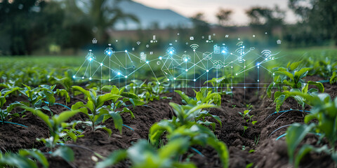Smart Agriculture with IoT: Revolutionizing Farming with Connected Devices

