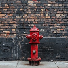 A textured rustic brick wall providing warmth and character, perfect for use as a backdrop in rustic or industrial-themed projects.