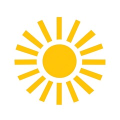 Collection of Black and White Sun and Cloud Icons