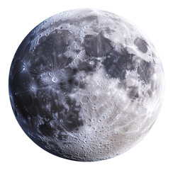 3d full moon  illustration element