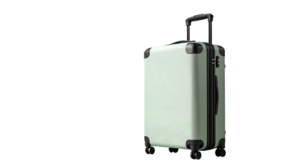 Image of a travel bag against a dark background