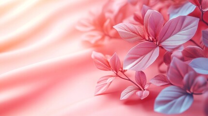 Fototapeta premium Happy anniversary background with flowers