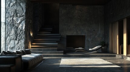 Serene Modern Mountain Home Interior Design