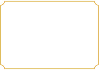 Obraz premium Certificate Line Border
