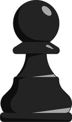 black chess pieces