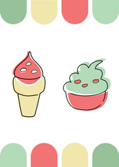 Ice cream - illustration