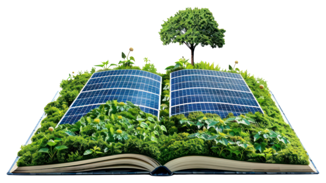 PNG Solar energy technician renewable plants panels.