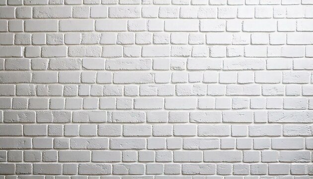 Parede de tijolos brancos com textura r&uacute;stica