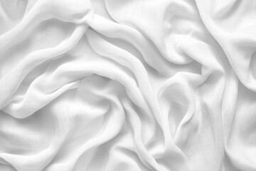 PNG White background with wavy creases texture fabric white.