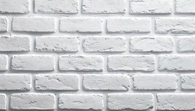Parede de tijolos brancos com textura r&uacute;stica