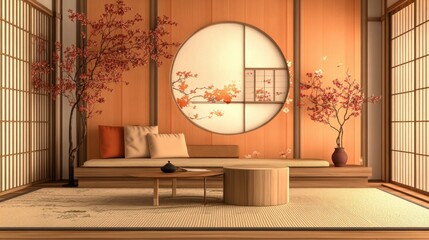 Serene Japanese Minimalist Interior Design