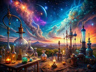 Surreal Medical Breakthrough: A Dreamlike Vision of Vaccination's Dawn