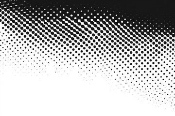 PNG Gradient halftone pattern with black dots gradient texture white.